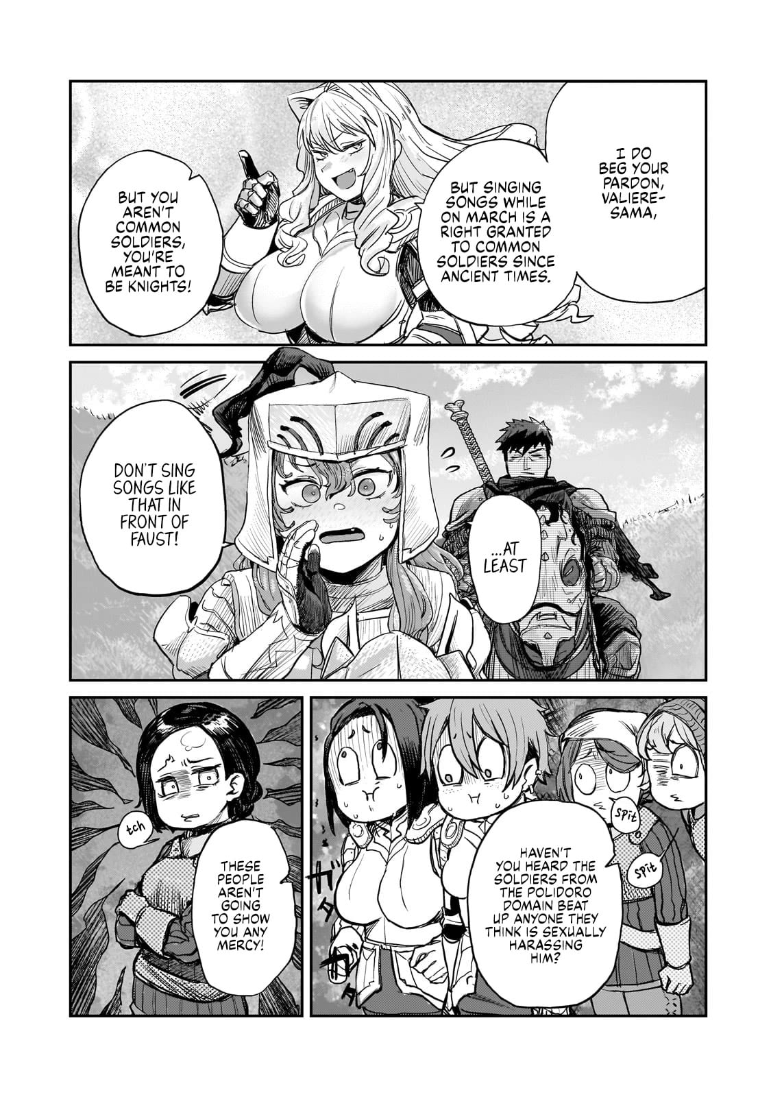 Virgin Knight who is the Frontier Lord in the Gender Switched World chapter 5 - page 3
