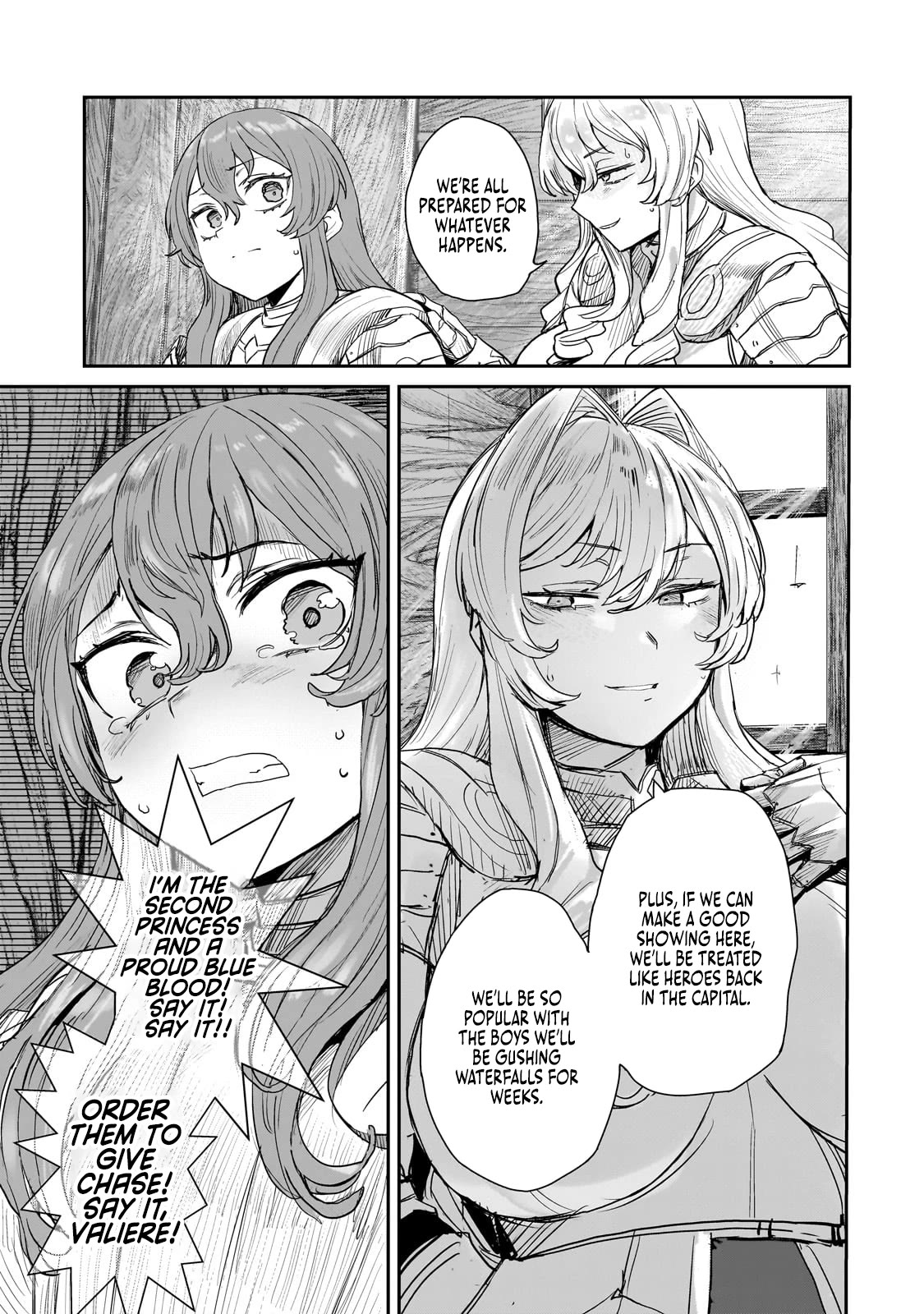 Virgin Knight who is the Frontier Lord in the Gender Switched World chapter 5 - page 21