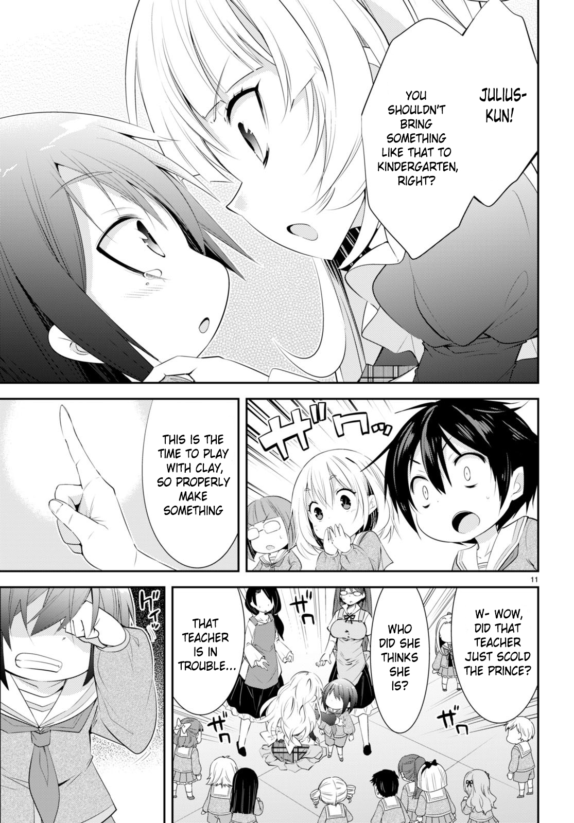 The World Of Otome Games Kindergarten Is Tough For Mobs chapter 1 - page 14