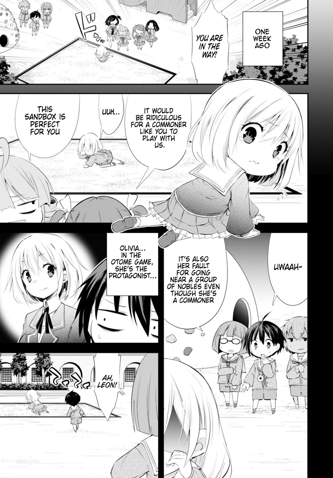 The World Of Otome Games Kindergarten Is Tough For Mobs chapter 2 - page 4