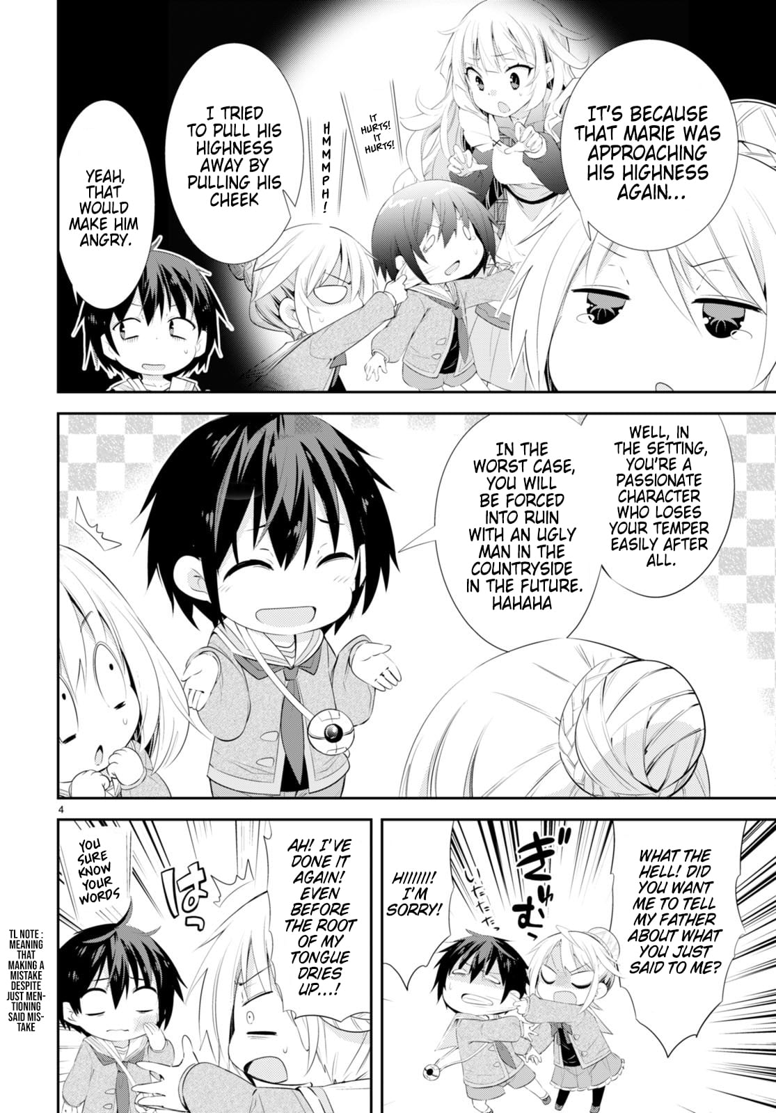 The World Of Otome Games Kindergarten Is Tough For Mobs chapter 3 - page 4