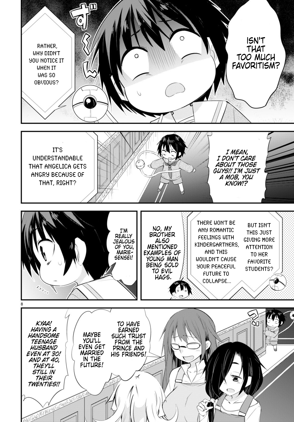 The World Of Otome Games Kindergarten Is Tough For Mobs chapter 5 - page 8