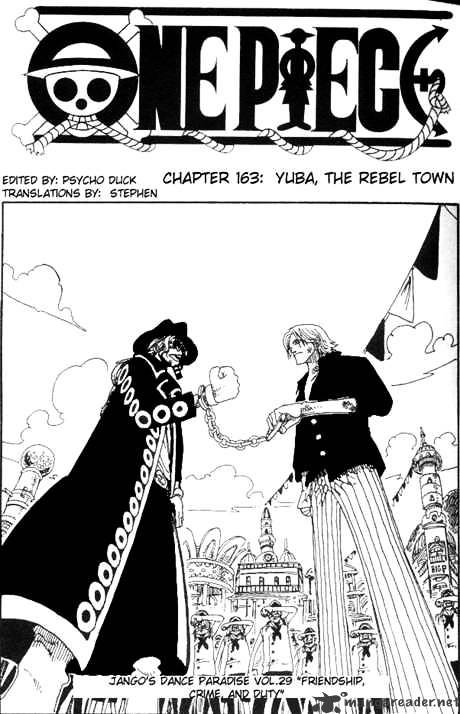 One Piece chapter 163 - page 1