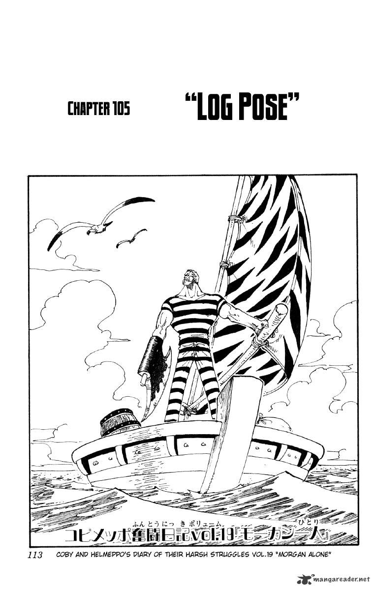 One Piece chapter 105 - page 1