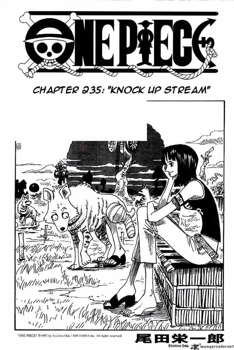 One Piece chapter 235 - page 1