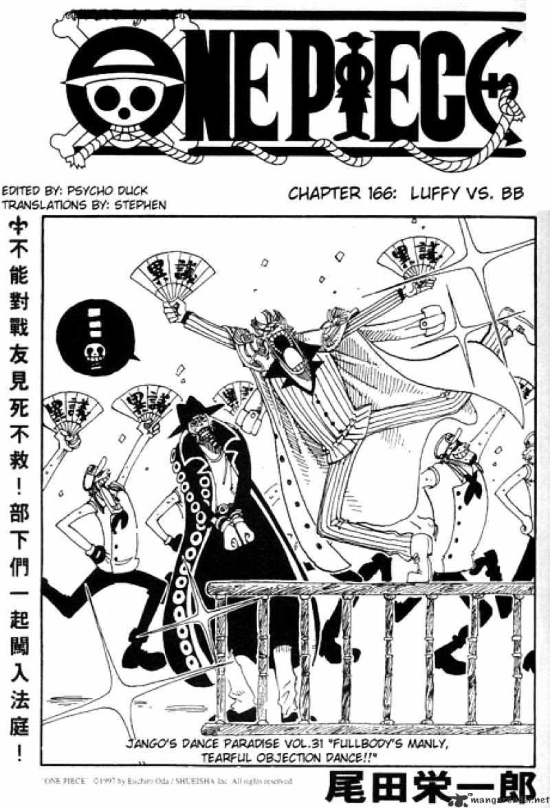 One Piece chapter 166 - page 1
