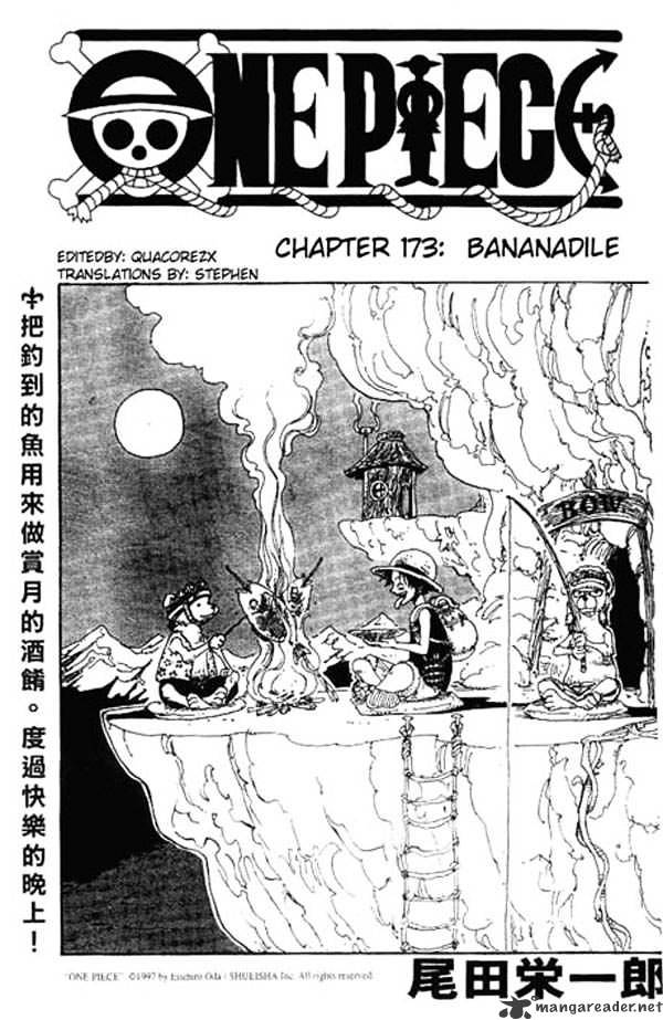 One Piece chapter 173 - page 1