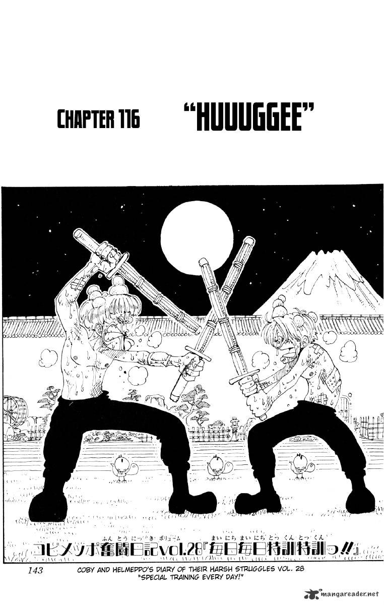 One Piece chapter 116 - page 1