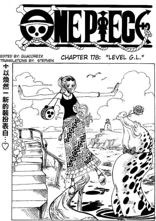One Piece chapter 178 - page 1