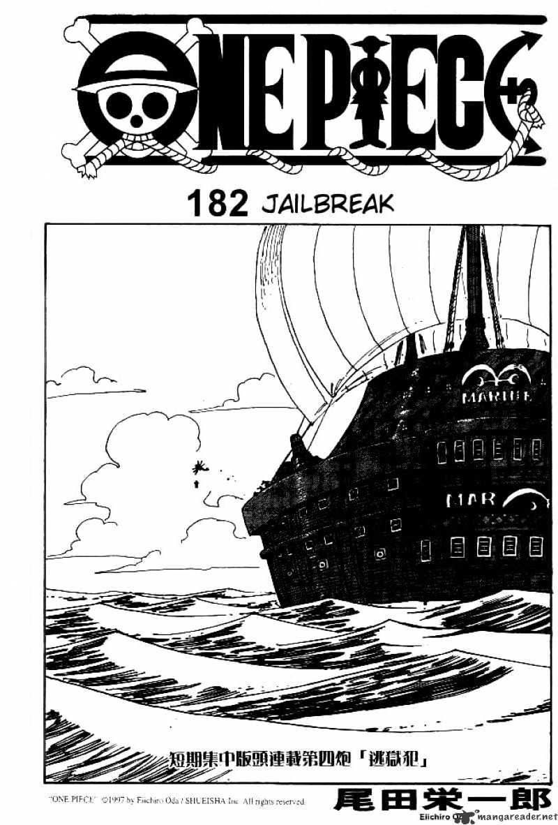 One Piece chapter 182 - page 1