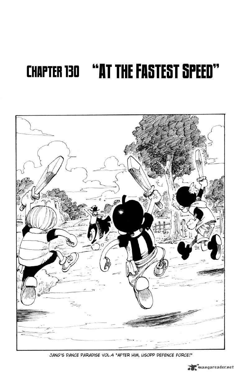 One Piece chapter 130 - page 1