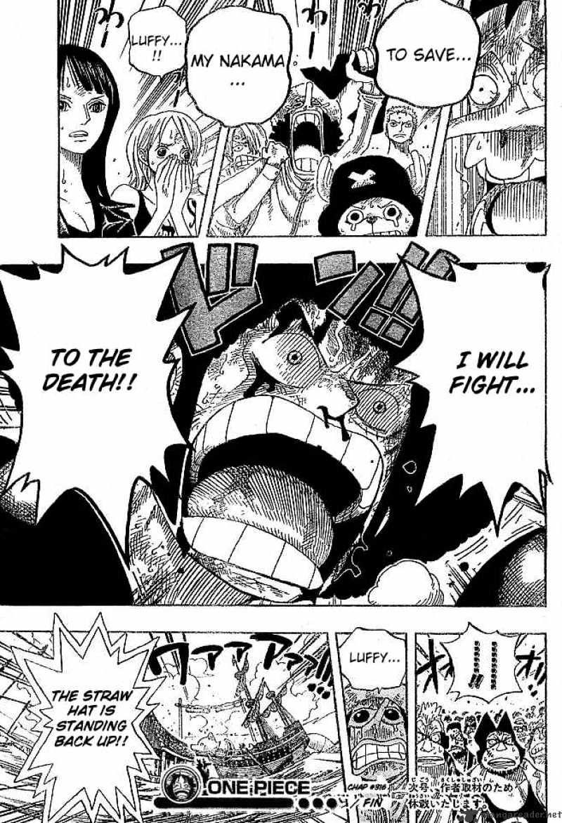 One Piece chapter 316 - page 19