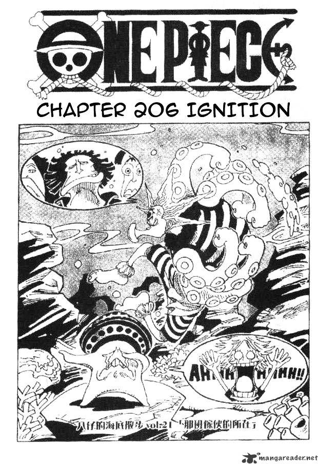 One Piece chapter 206 - page 1