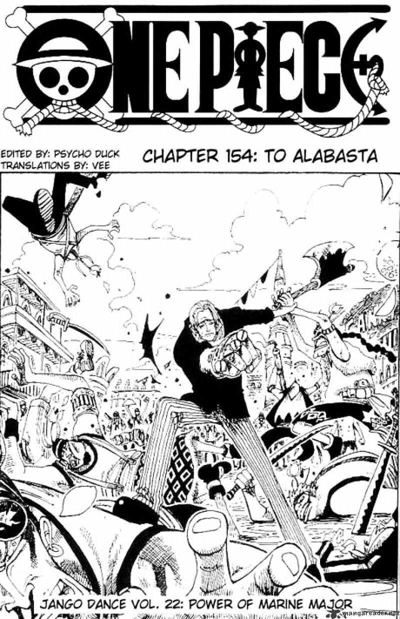 One Piece chapter 154 - page 1