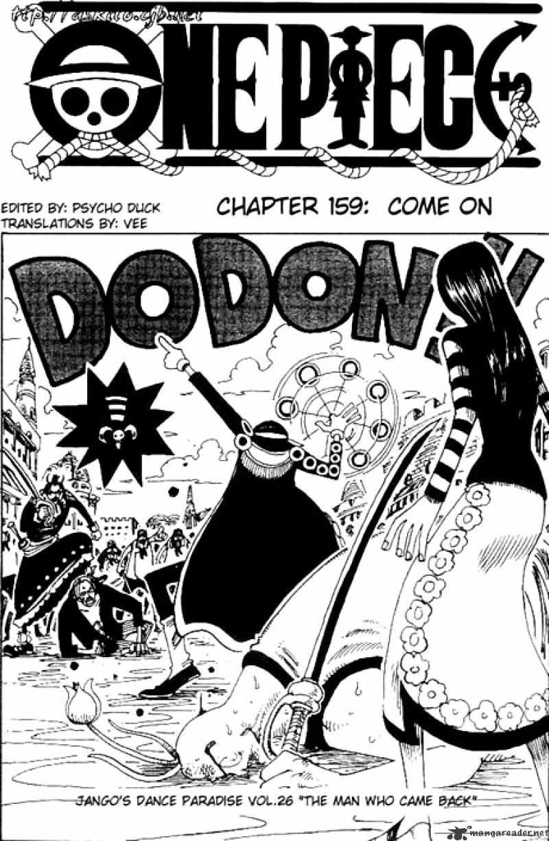 One Piece chapter 159 - page 1
