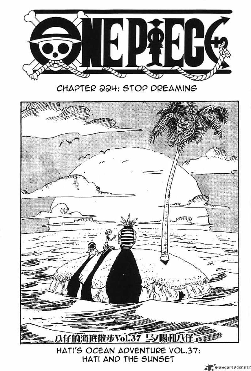 One Piece chapter 224 - page 1