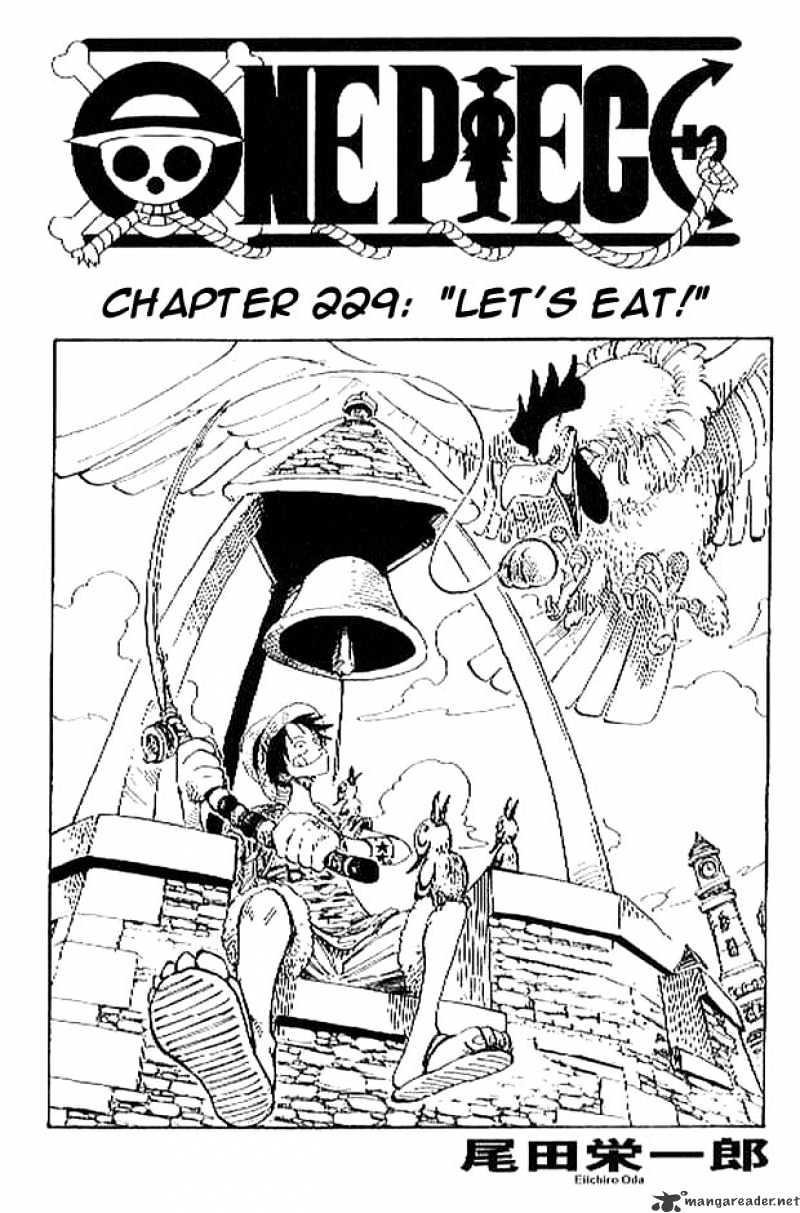 One Piece chapter 229 - page 1