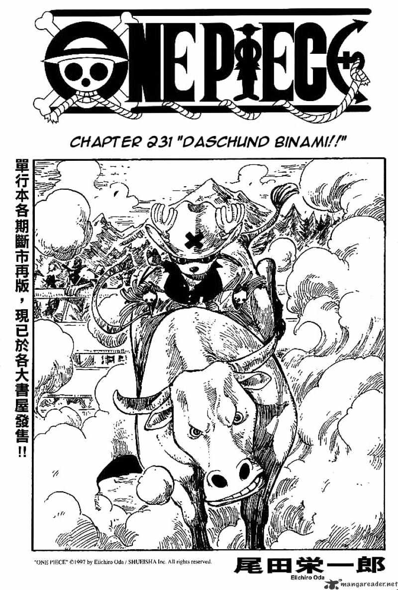 One Piece chapter 231 - page 1