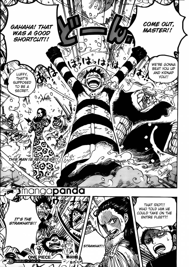 One Piece chapter 669 - page 17