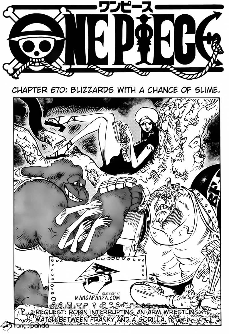 One Piece chapter 670 - page 1