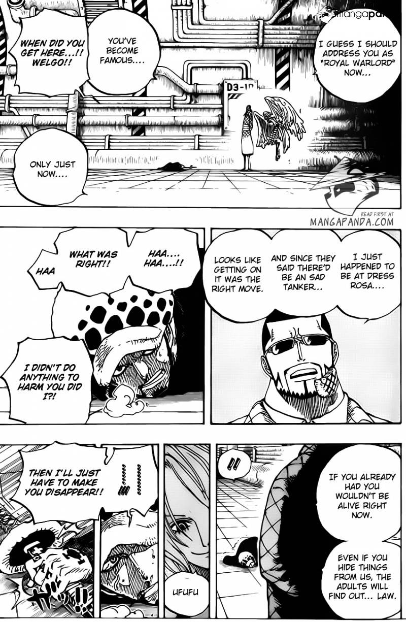 One Piece chapter 672 - page 3