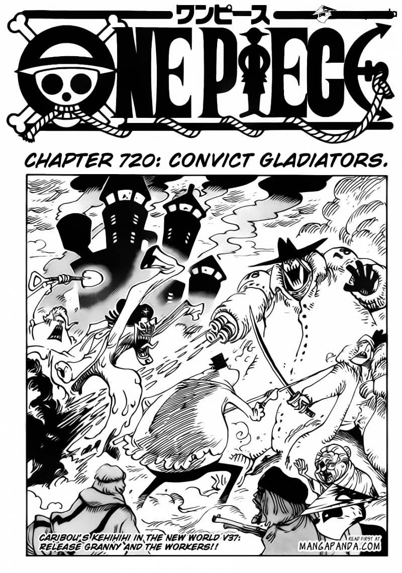 One Piece chapter 720 - page 3