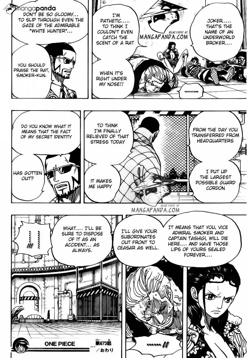 One Piece chapter 673 - page 18