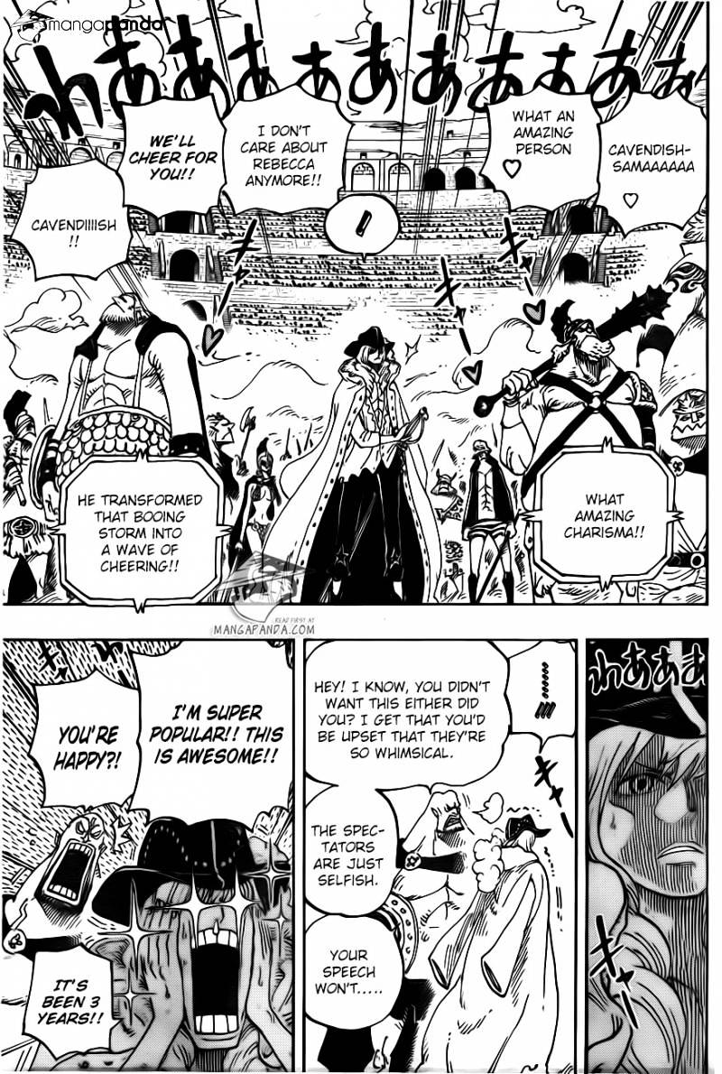 One Piece chapter 722 - page 9