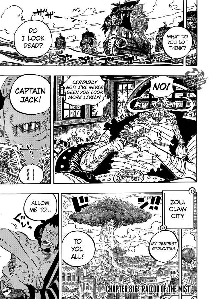 One Piece chapter 817 - page 3