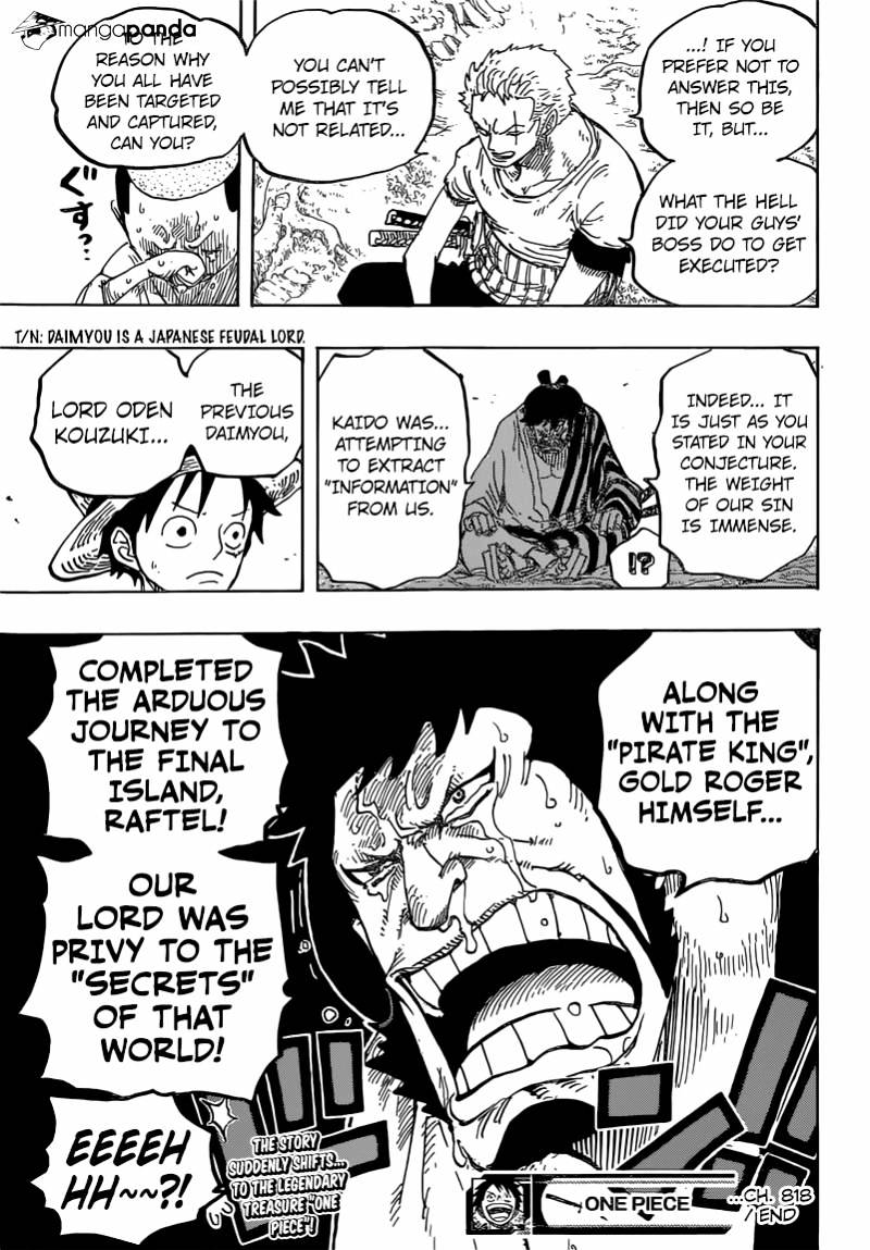 One Piece chapter 818 - page 17