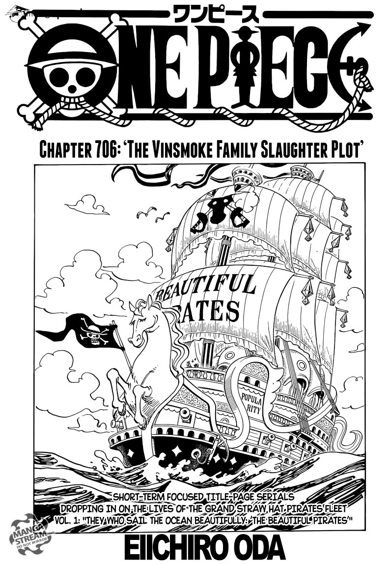 One Piece chapter 864 - page 1