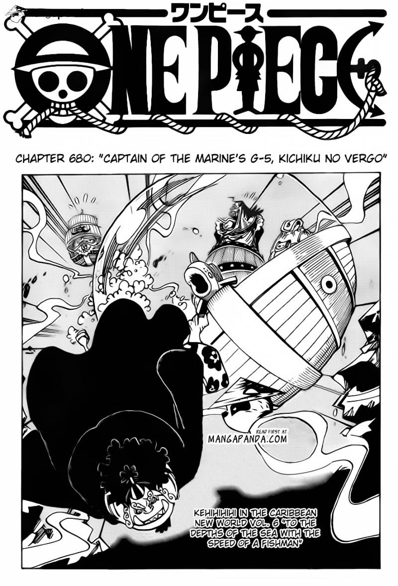 One Piece chapter 680 - page 4