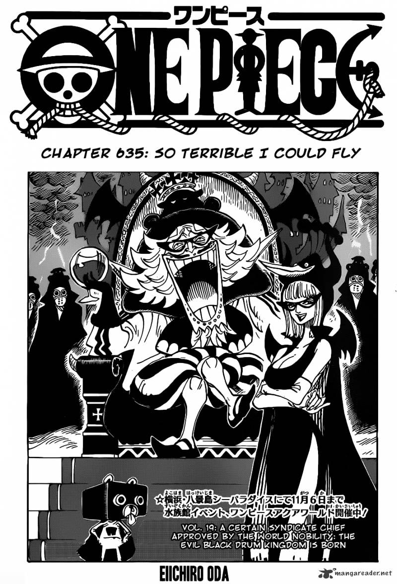 One Piece chapter 635 - page 1