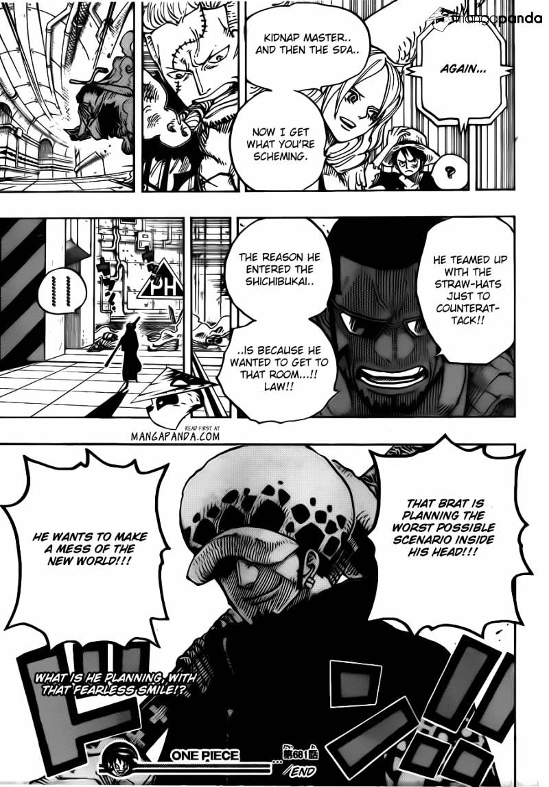 One Piece chapter 681 - page 19