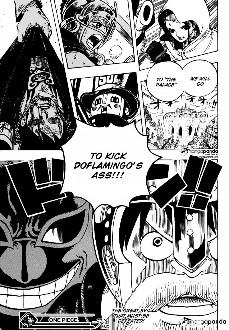 One Piece chapter 730 - page 19