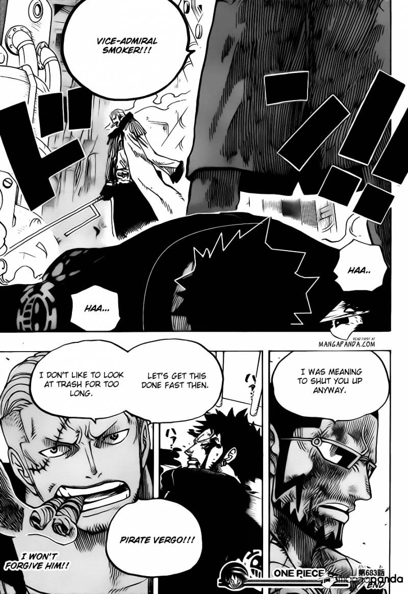 One Piece chapter 683 - page 21