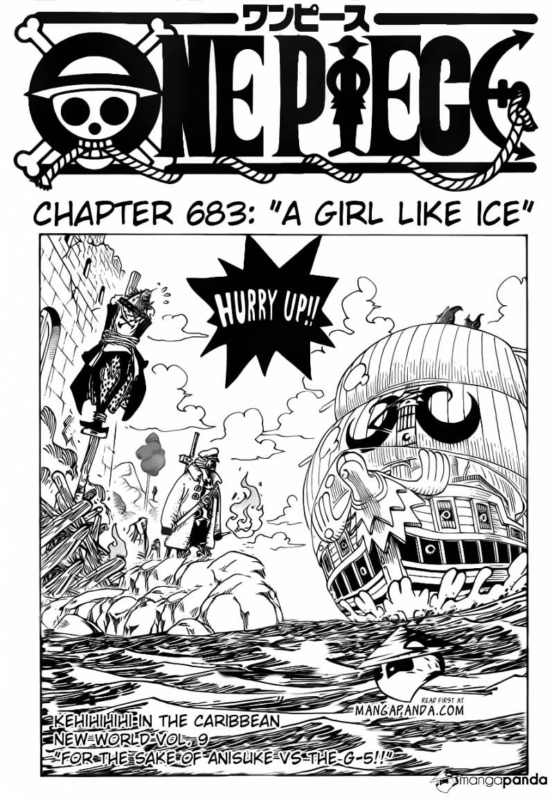 One Piece chapter 683 - page 3