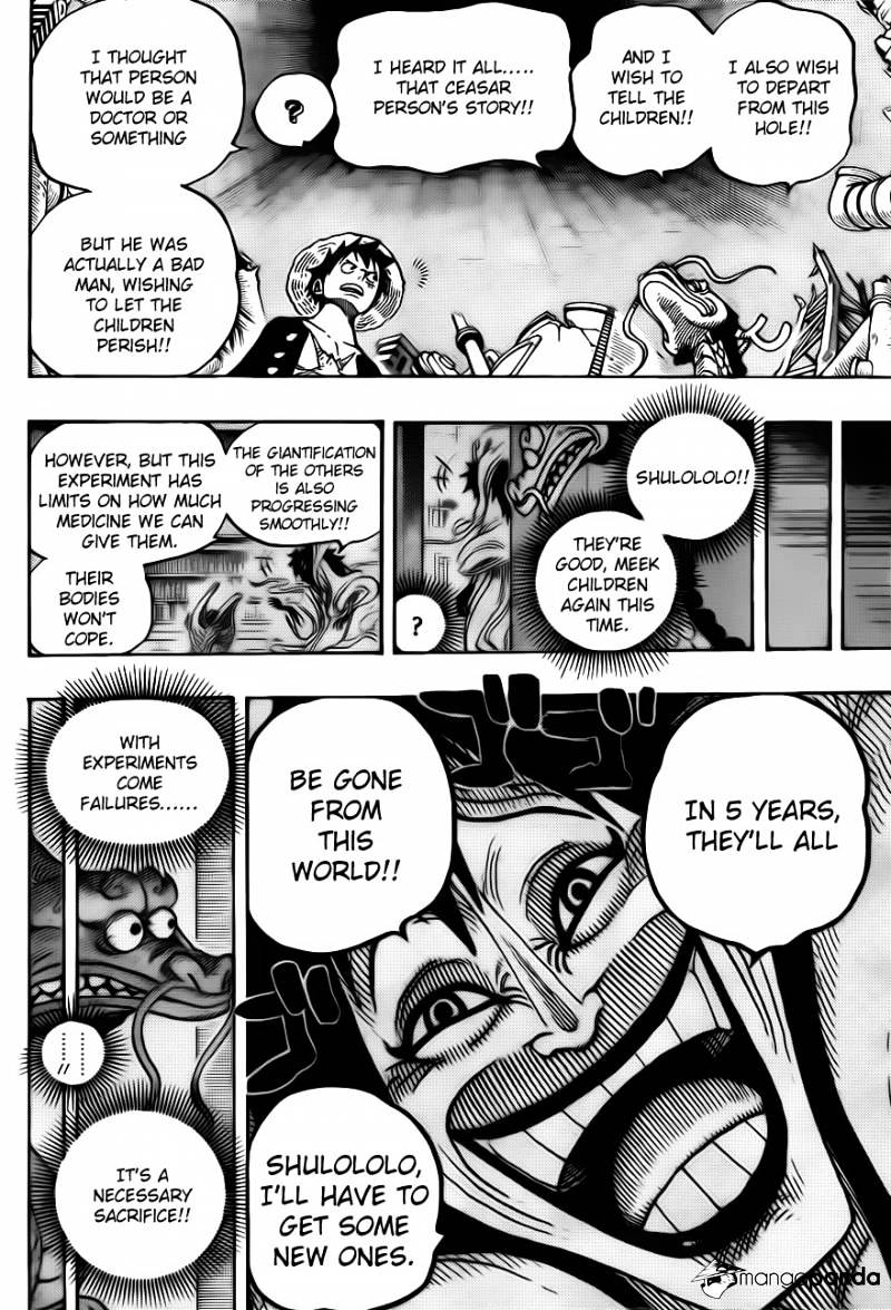 One Piece chapter 685 - page 14