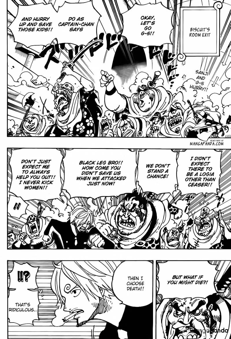 One Piece chapter 687 - page 4