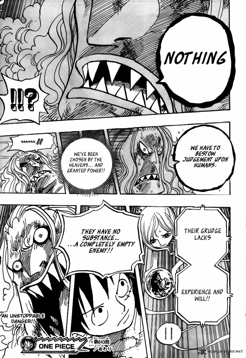 One Piece chapter 643 - page 19