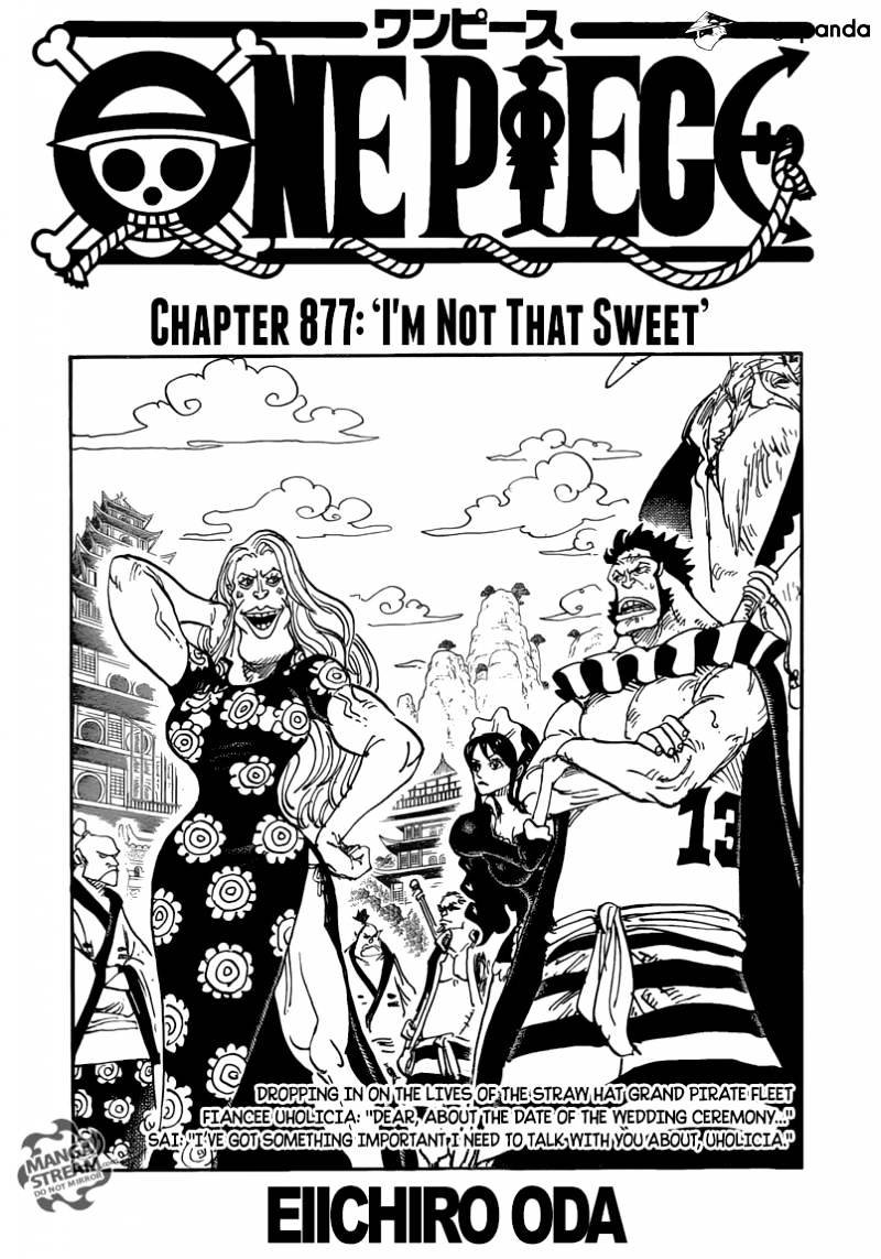 One Piece chapter 877 - page 1