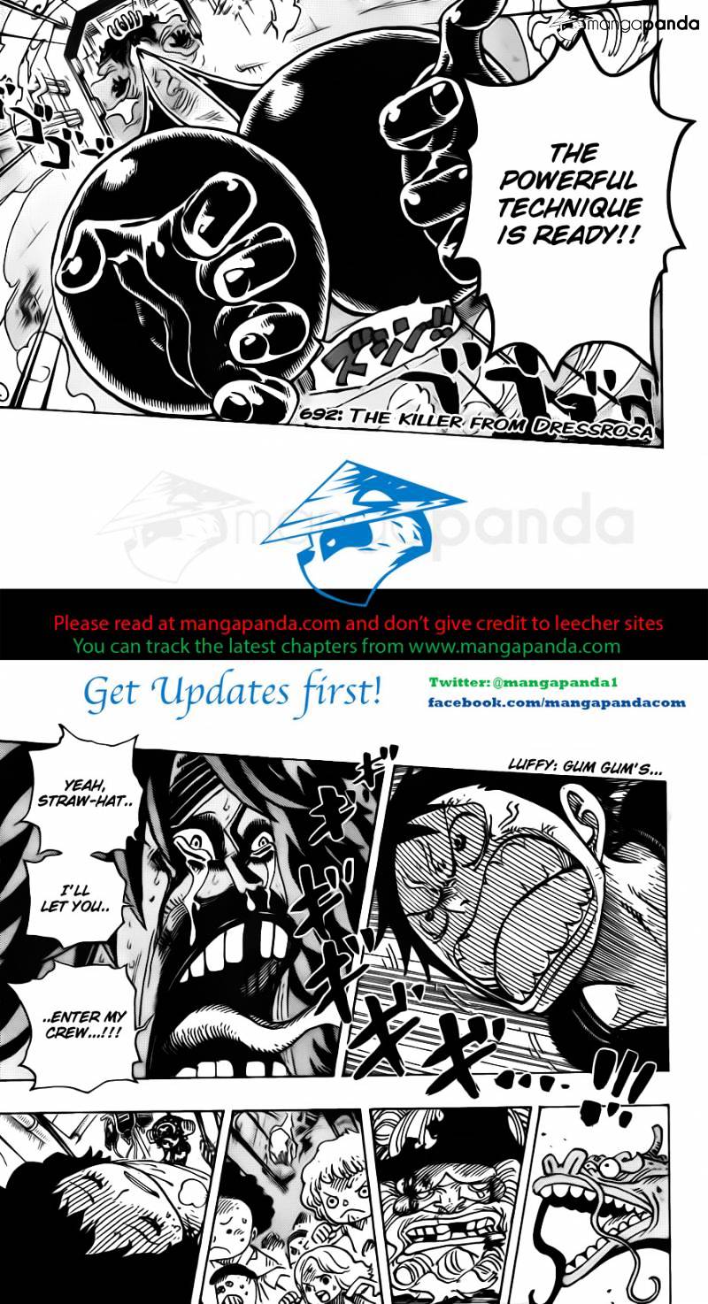 One Piece chapter 692 - page 5