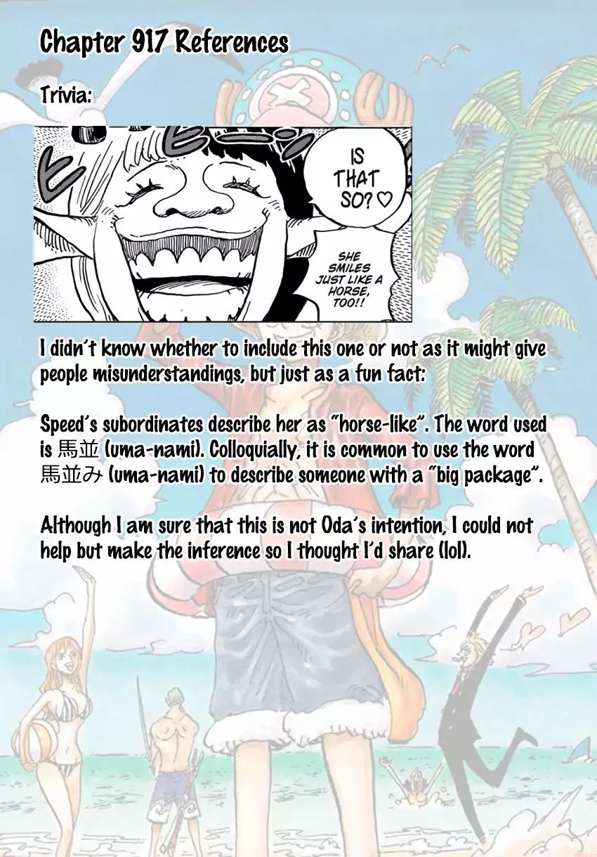 One Piece chapter 917 - page 20