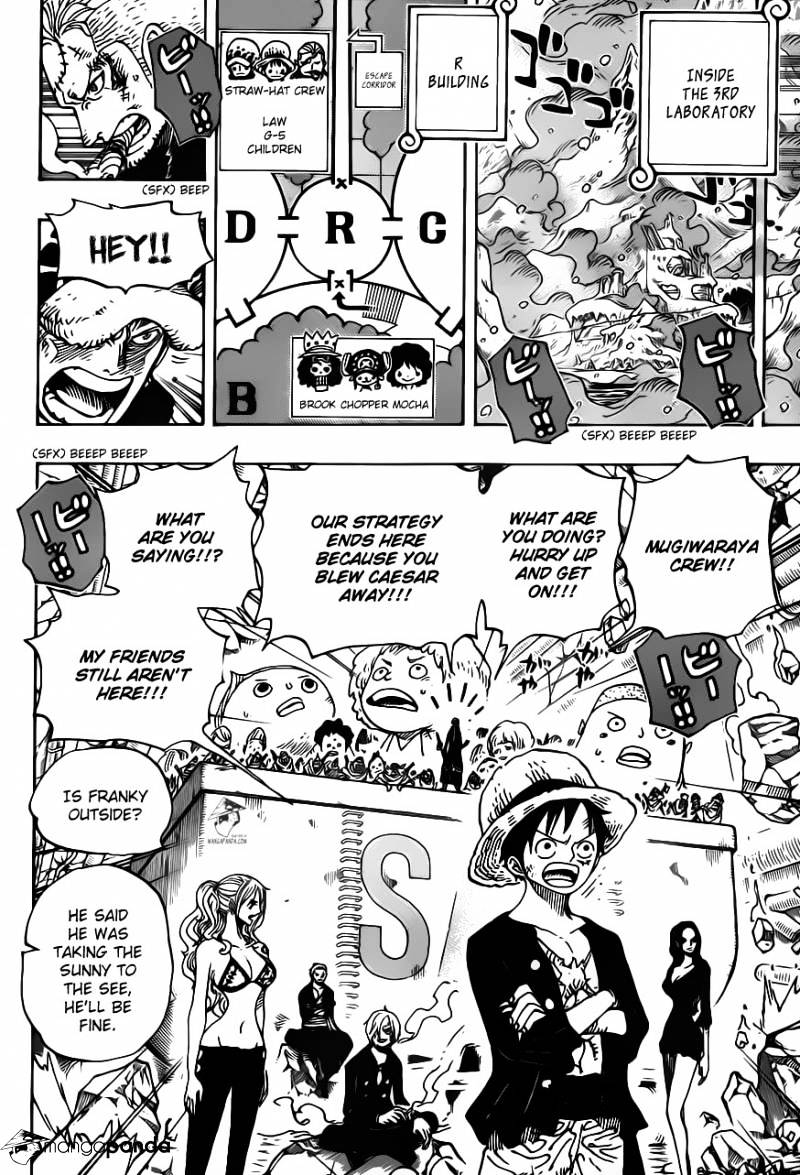 One Piece chapter 693 - page 14