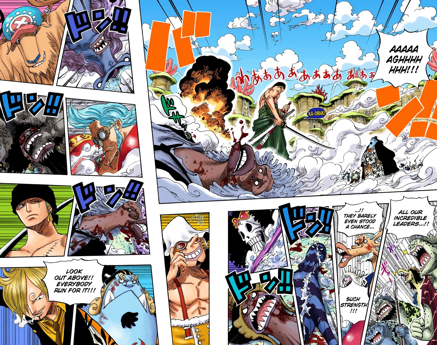 One Piece chapter 647 v2 - page 4