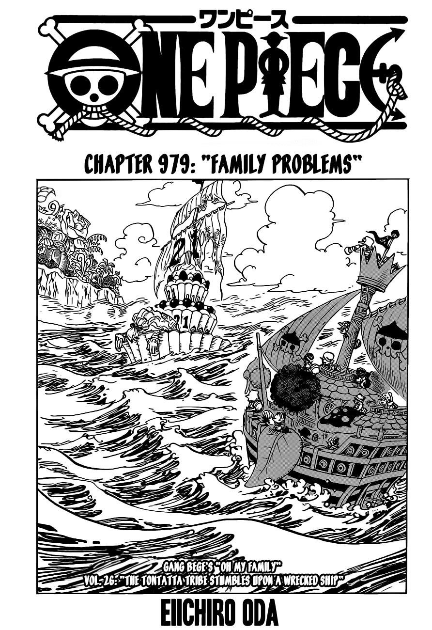 One Piece chapter 979 - page 1