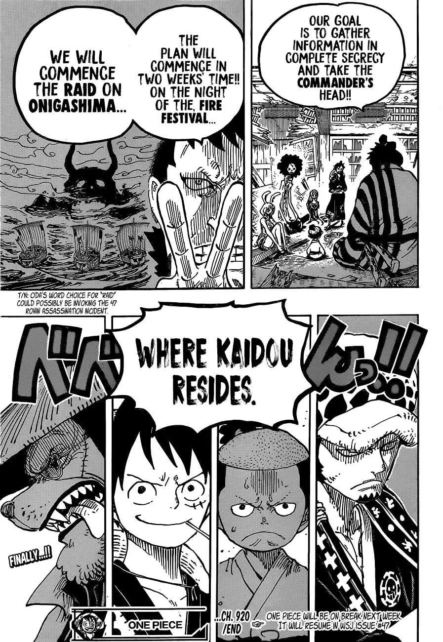 One Piece chapter 920 - page 17