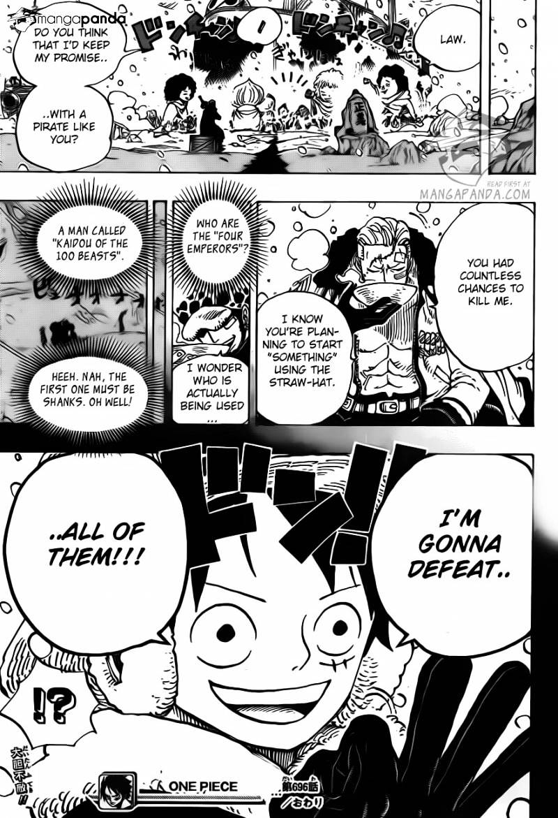 One Piece chapter 696 - page 20