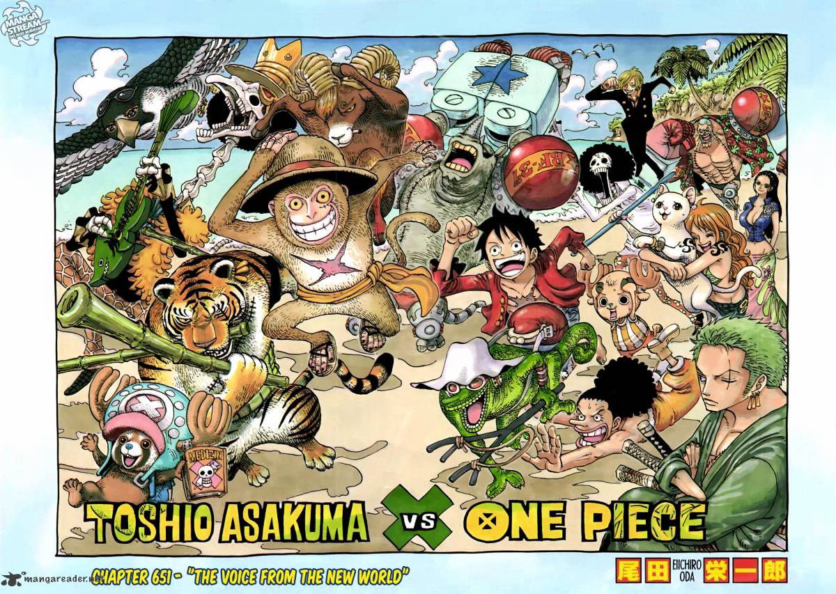 One Piece chapter 651 - page 1