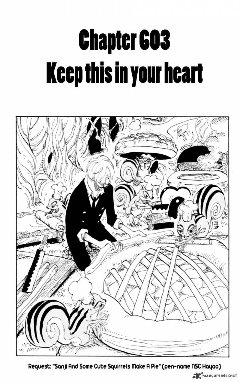 One Piece chapter 603 - page 1